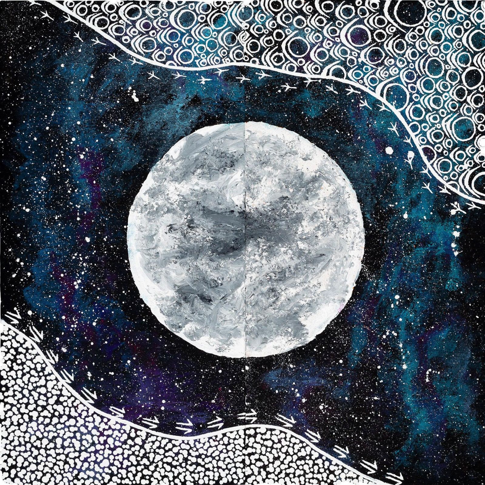 Moon artwork by Daen Sansbury-Smith